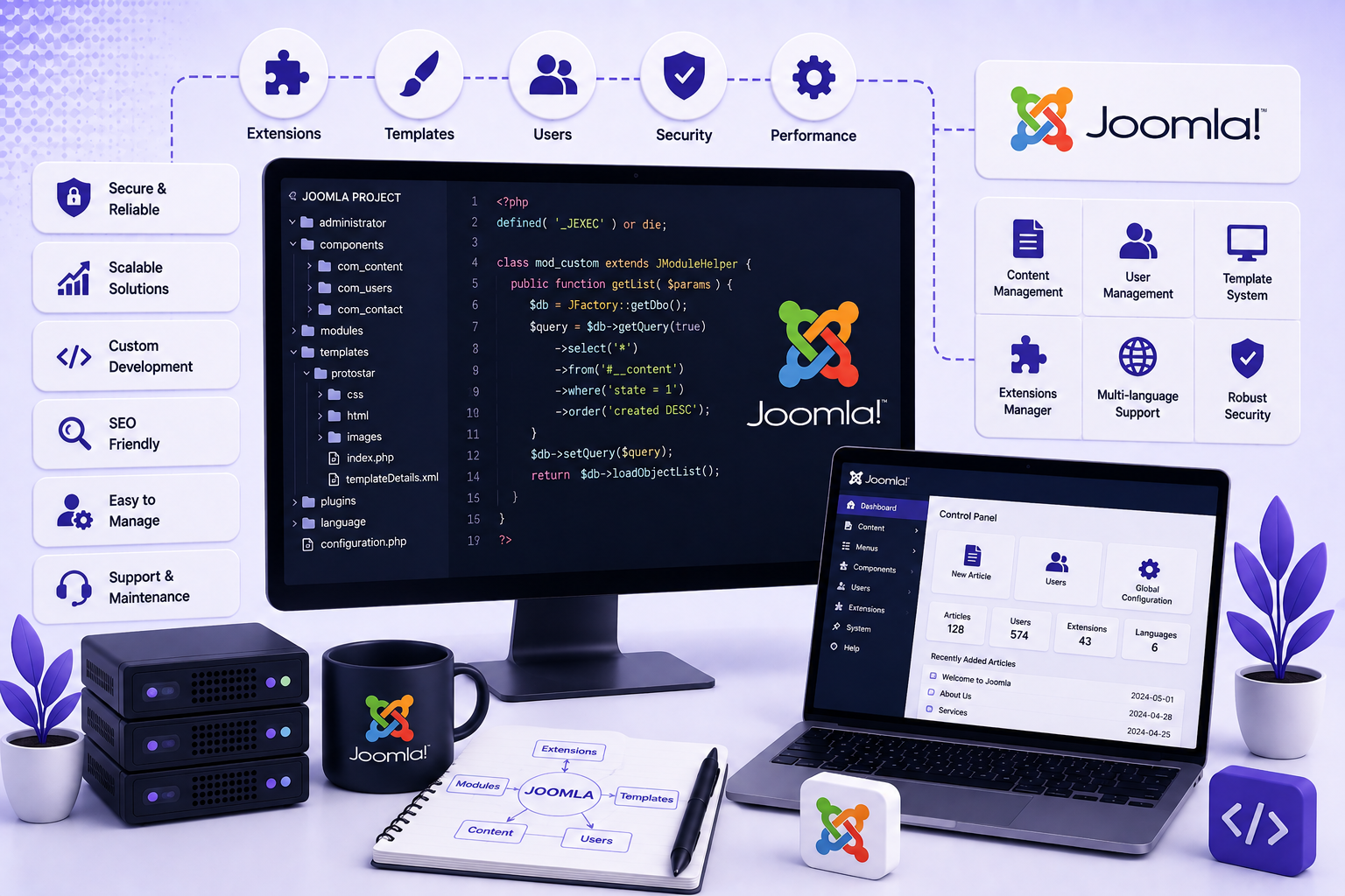 What Can Our Joomla Developers Help You With?