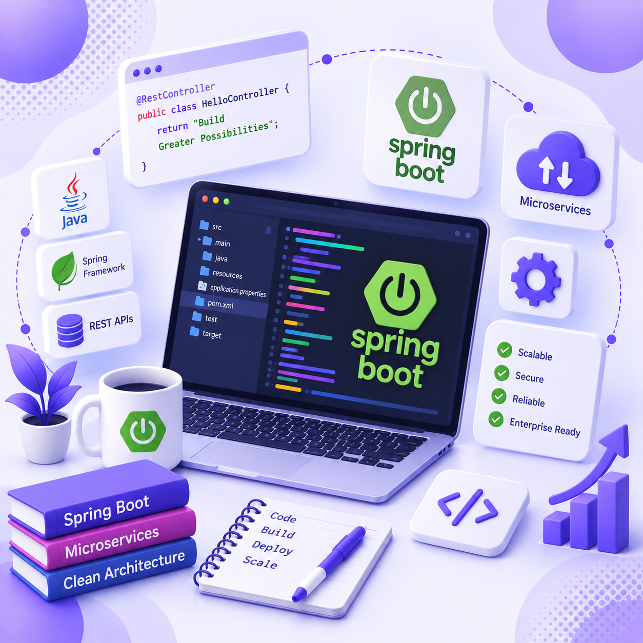 What Can Our Spring Boot Developers Help You Build?