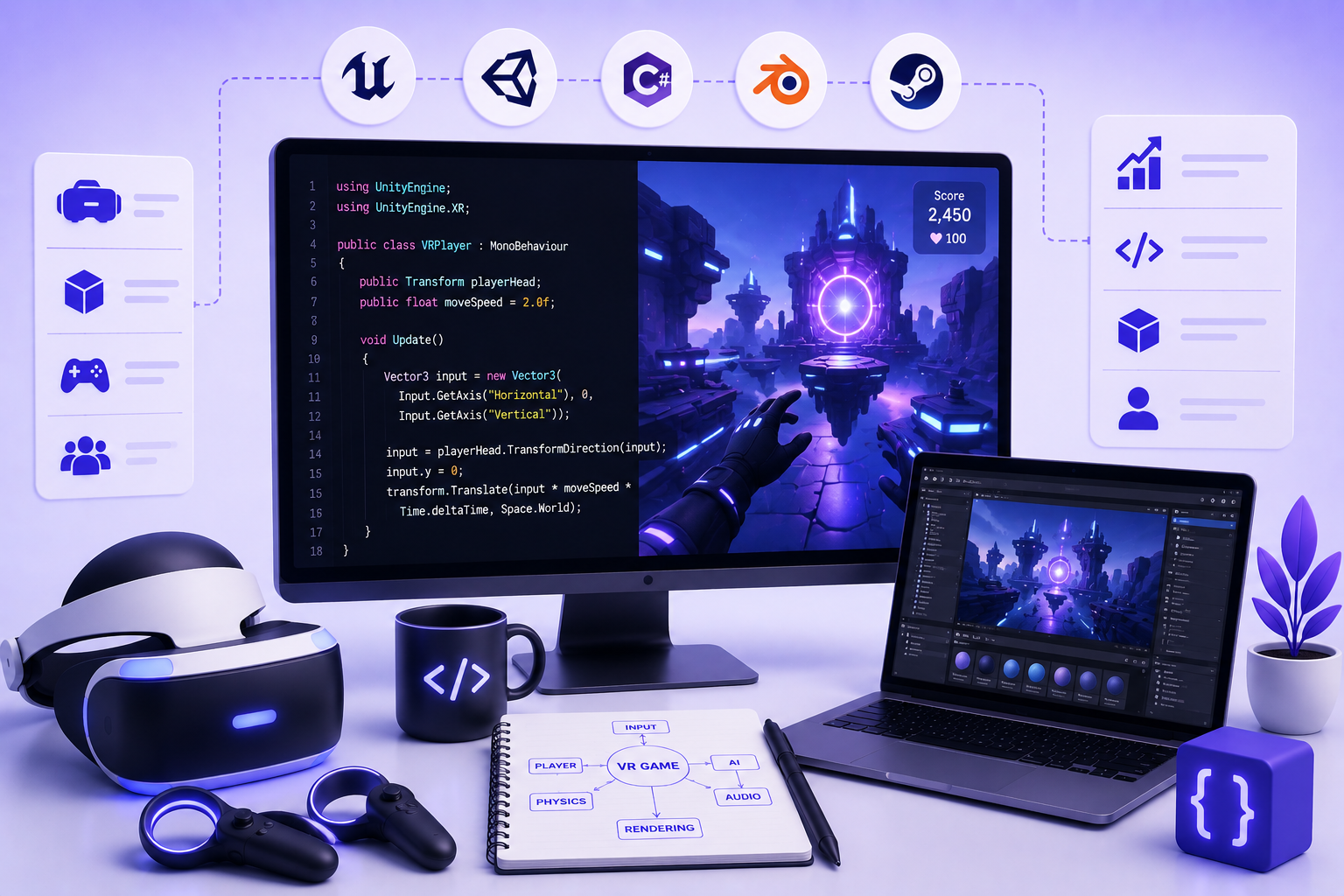 What Can Our Virtual Reality Developers Help You With?