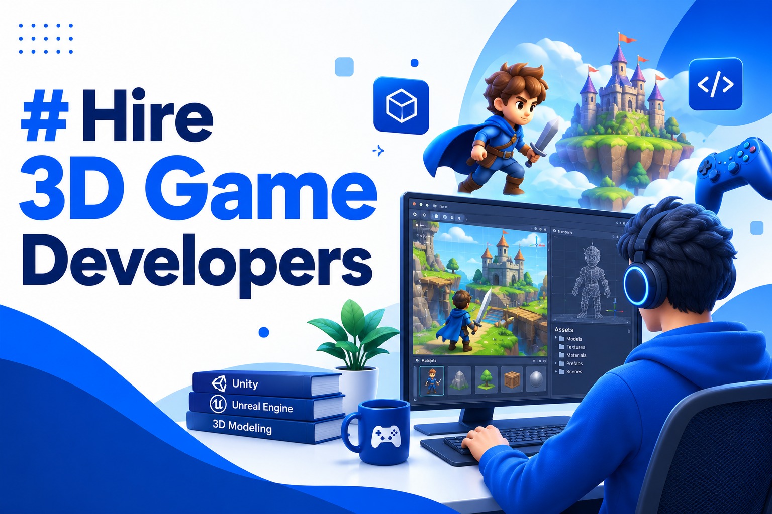 What Can Our 3D Game Developers Help You With?