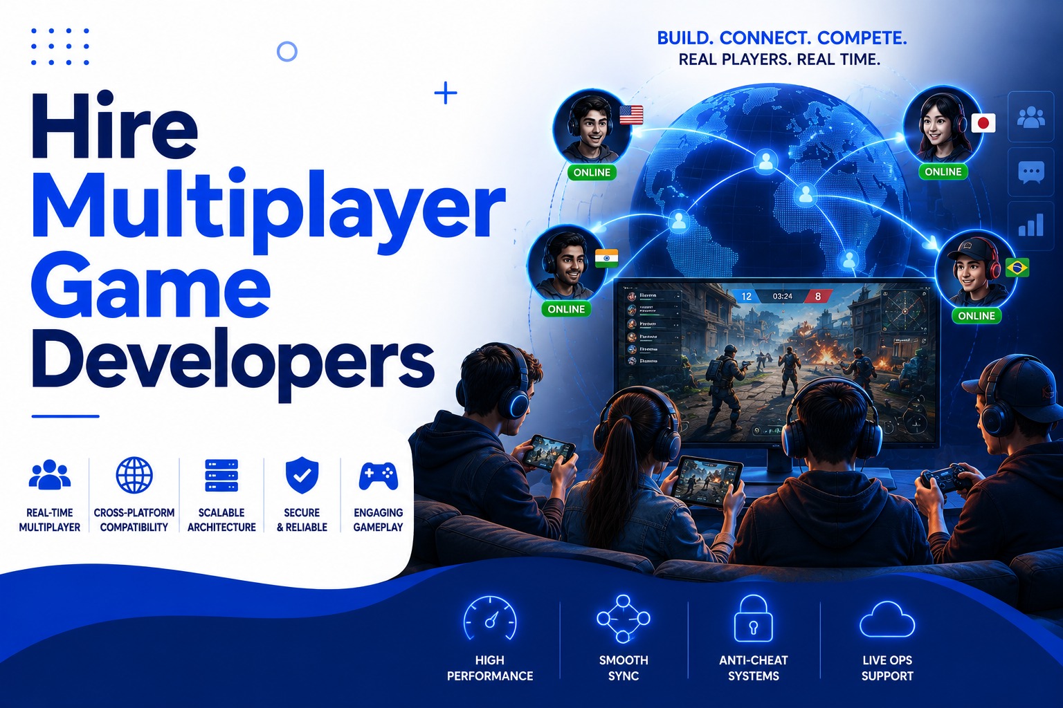 What Can Our Multiplayer Game Developers Help You With?