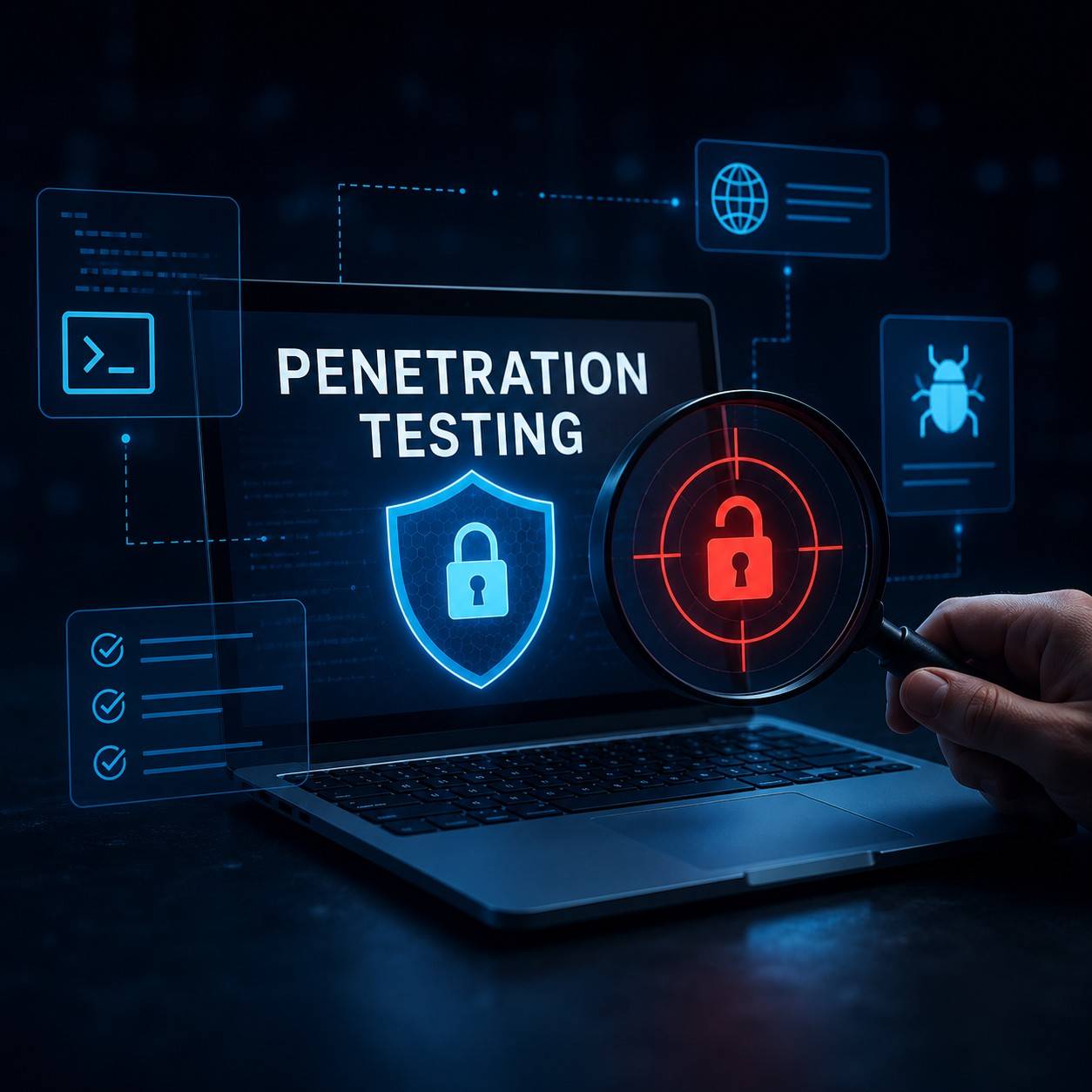 Penetration Testing mockup